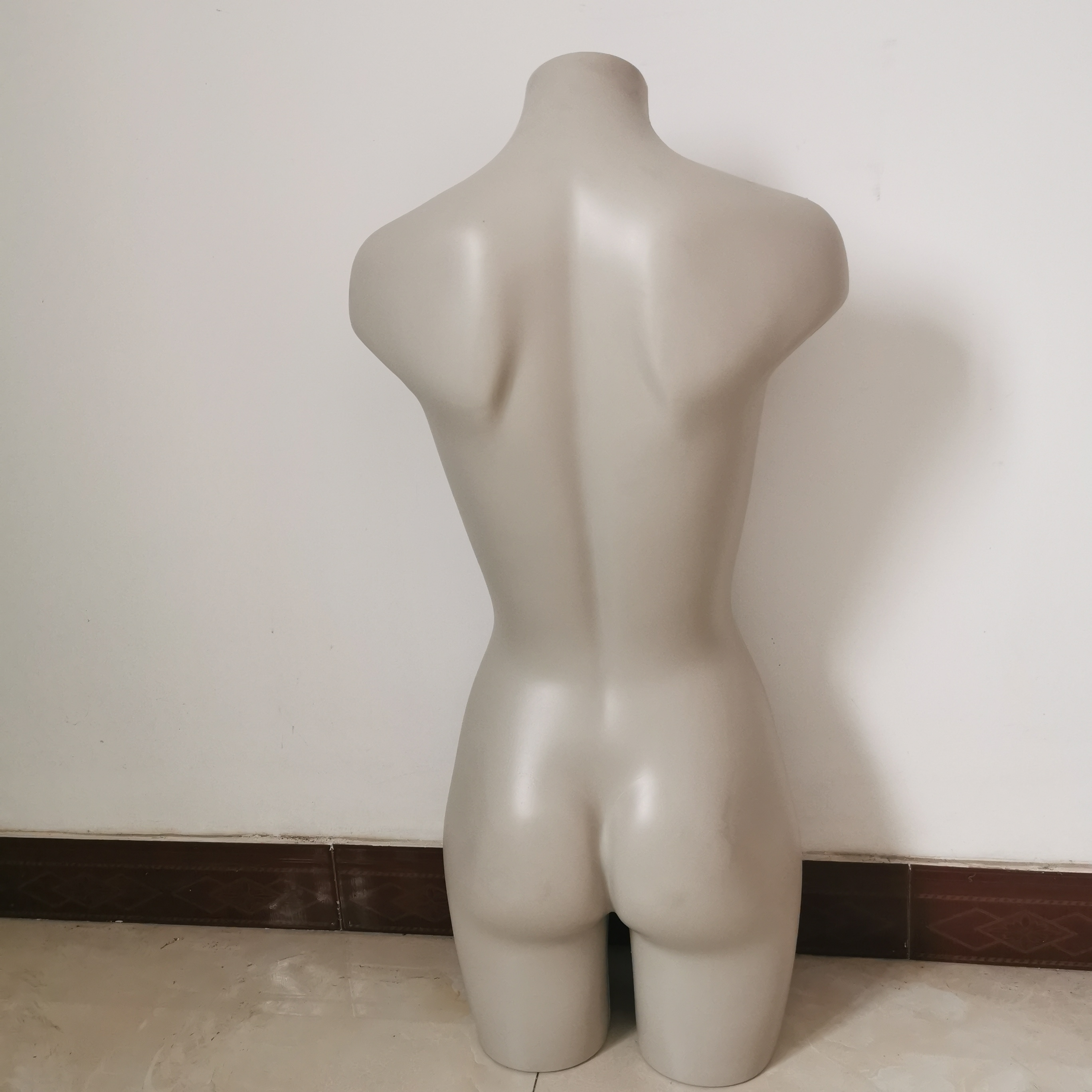 Plastic Half Body Big Butt Female Head with Shoulders Big Breast  Mannequin