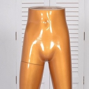 New Fashion Plastics Golden Half Lower Body Female Legs Mannequin For Pant Display