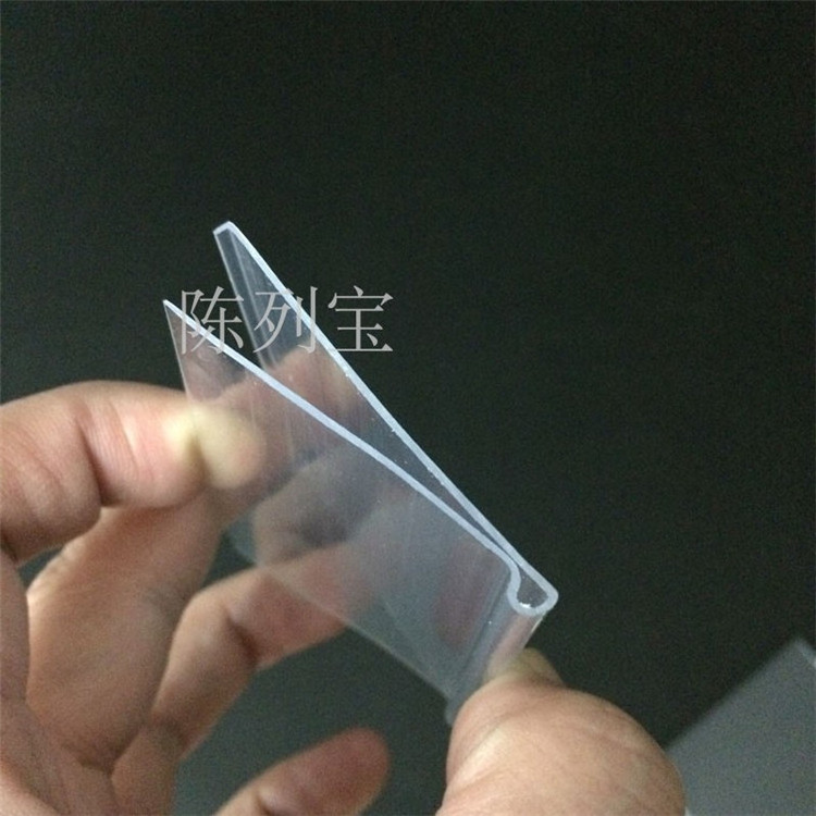 Store supermarket  Plastic Shelf Adhesive Flat Price Label Holder