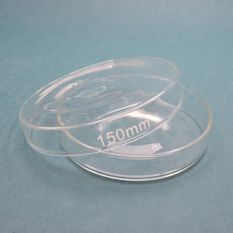 Wholesale Disposable Lab Supply Sterile Petri Dishes Glass Petri Dish Cell Culture Dish