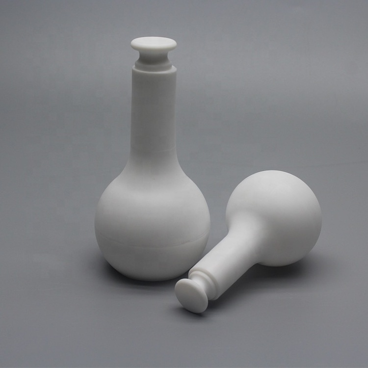 Laboratory 25ml to 2000ml  Plain Plastic PTFE Chemistry Volumetric Flask with stopper  for corrosive chemical