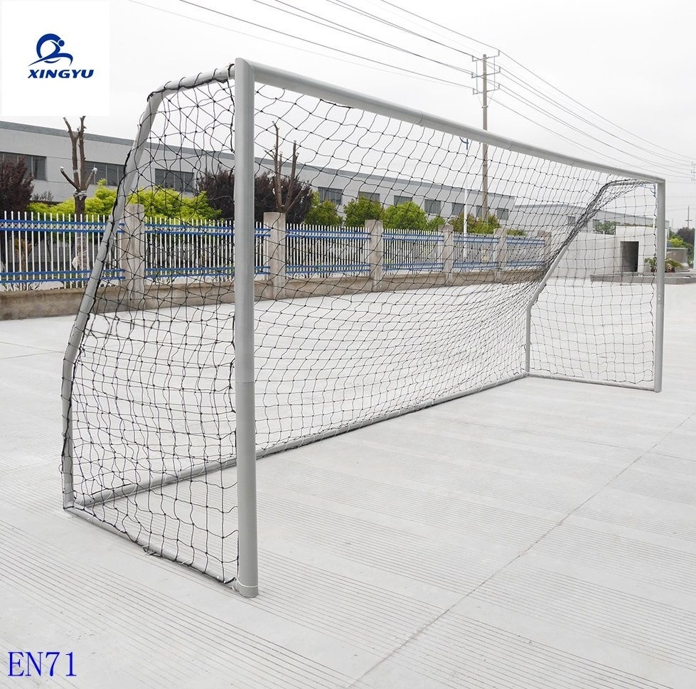 Hot Sale Custom Outdoor Beach Full Size Soccer Goal Football Goal Post And Net For Sale