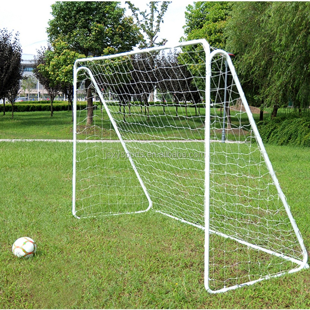 Hot selling Professional Portable Foldable Metal assemble futbol football soccer goals post with net