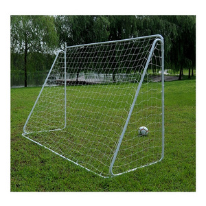 Hot selling Professional Portable Foldable Metal assemble futbol football soccer goals post with net