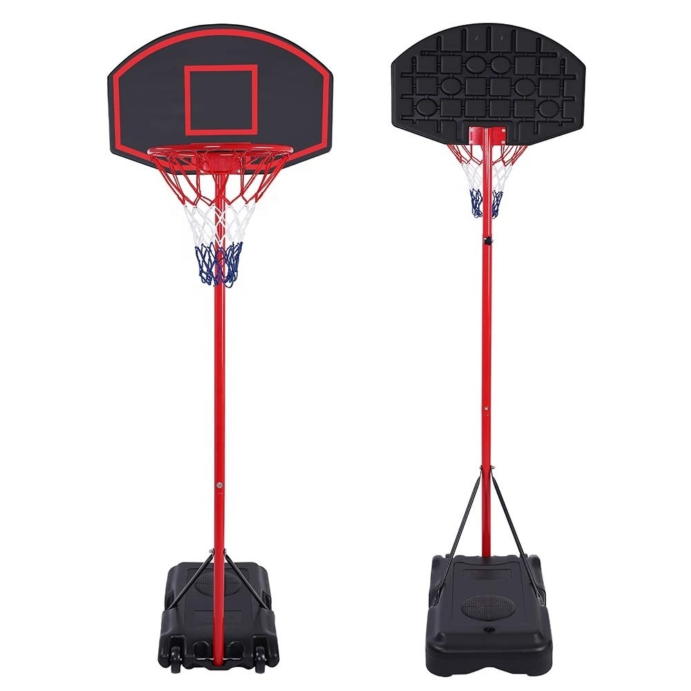 basketball training equipment Hoop Outdoor, Basketball Stand with Wheels and Backboard for Kids Youth & Adult