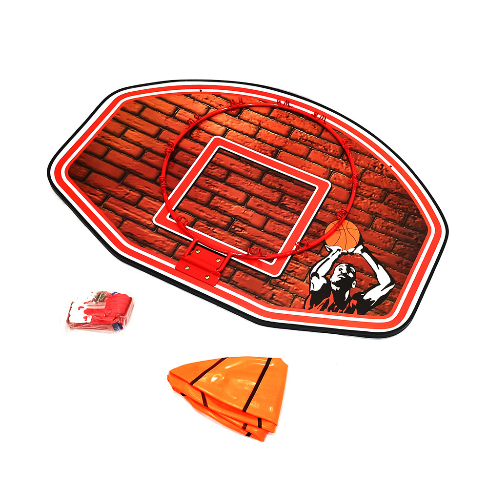 Shatterproof Adjustable Height Full Size Fiberglass Basketball Backboard