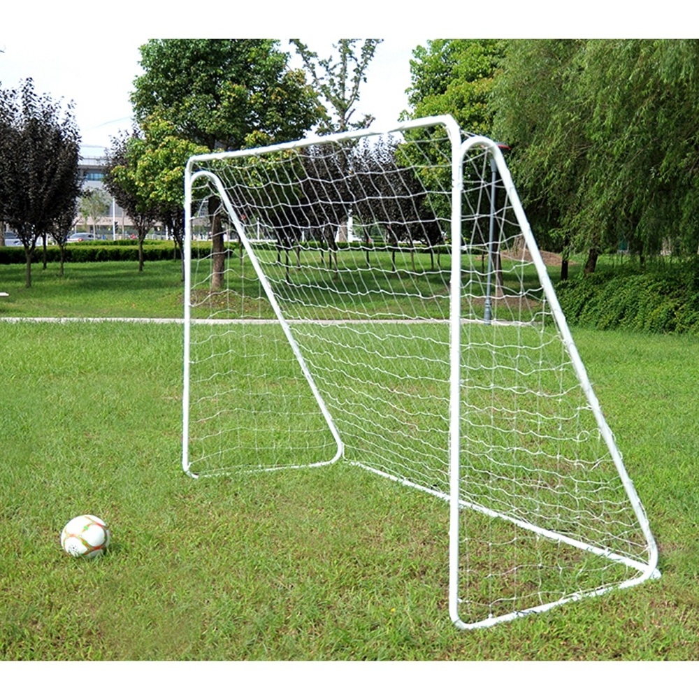 Hot selling Professional Portable Foldable Metal assemble futbol football soccer goals post with net