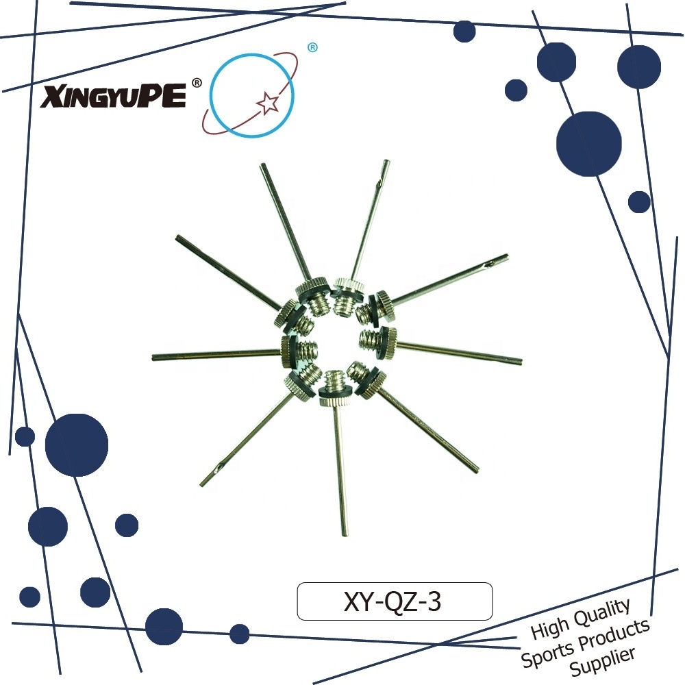 XY-QZ-2C Metal inflating needle with rubber hose tube for ball air pump