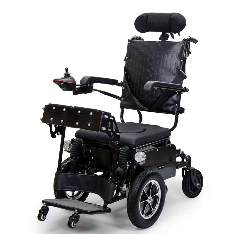 rehabilitation training power wheel chair multifunction electronic standing up wheelchair