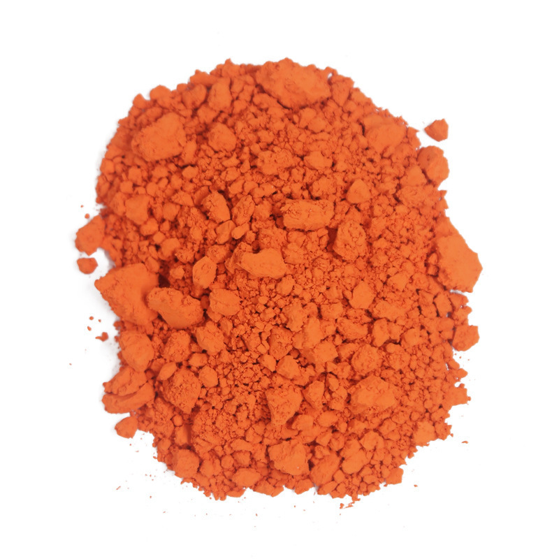 Red Orange Wrapping  HC038 Glaze Hand Color Paper Printing Medium Temperature Pigment powder