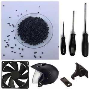 Black masterbatch 50% content PE carrier support sample carbon black granules