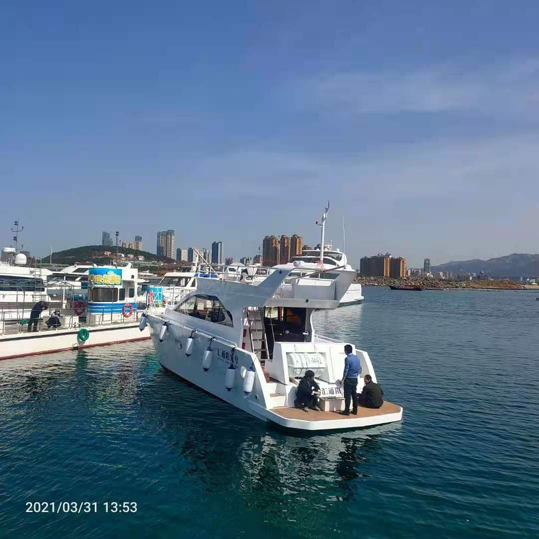 JS Yacht 43 feet magnesium aluminum alloy luxury yacht boat standard 13m aluminum yacht luxury boat with inboard D engine