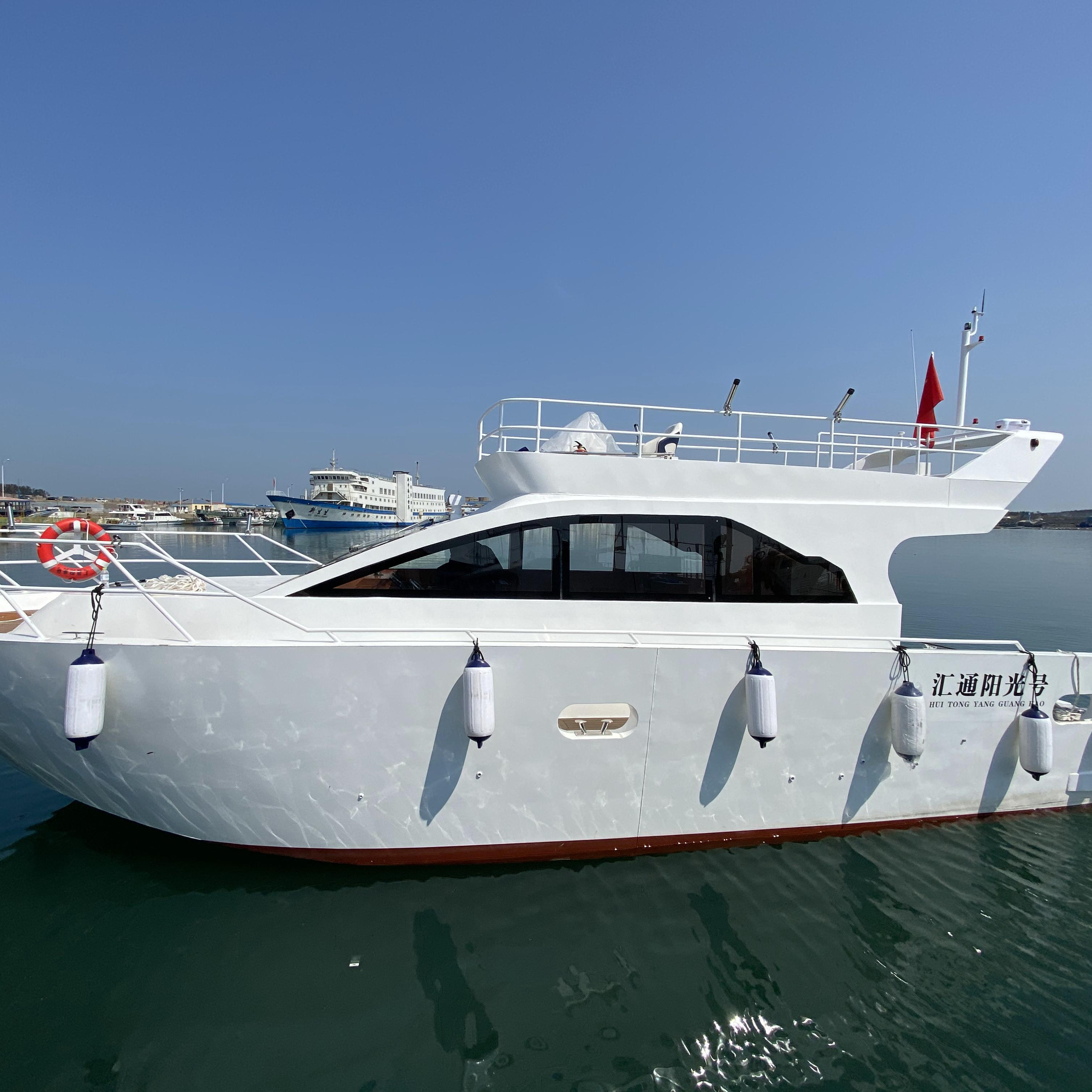 JS Yacht 43 feet magnesium aluminum alloy luxury yacht boat standard 13m aluminum yacht luxury boat with inboard D engine