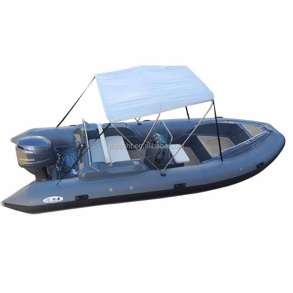 cool JS sport yacht fiberglass bottom boat with high quality