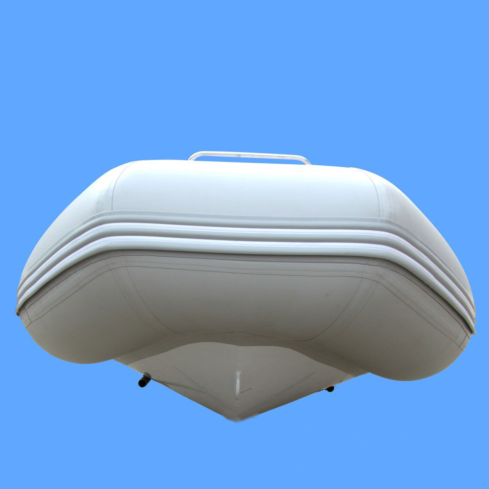 12ft Customize Yacht Tender Hypalon PVC Tube Semi-rigid Outboard Boats 380 Deep V Rigid Inflatable Aluminum Hull Rib Boat