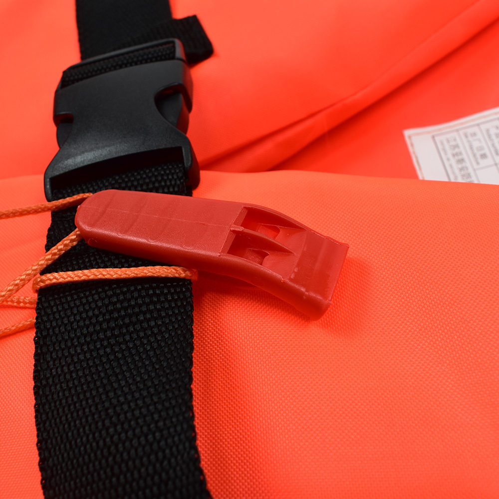 Wholesale Hot Style Orange Oxford Fabric Firefighting And Rescue Life Jacket For Adults