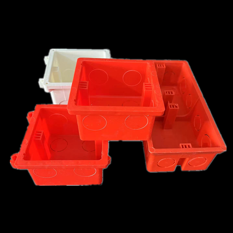 PVC electric switch socket box Self-tapping plastic Junction Box