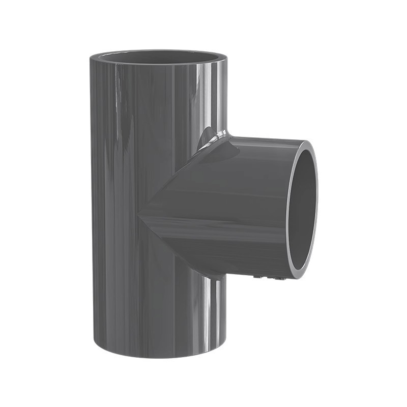 Original factory wholesale high quality upvc fittings for pipes, water supply and drainage plastic 3 inch tee pvc fittings