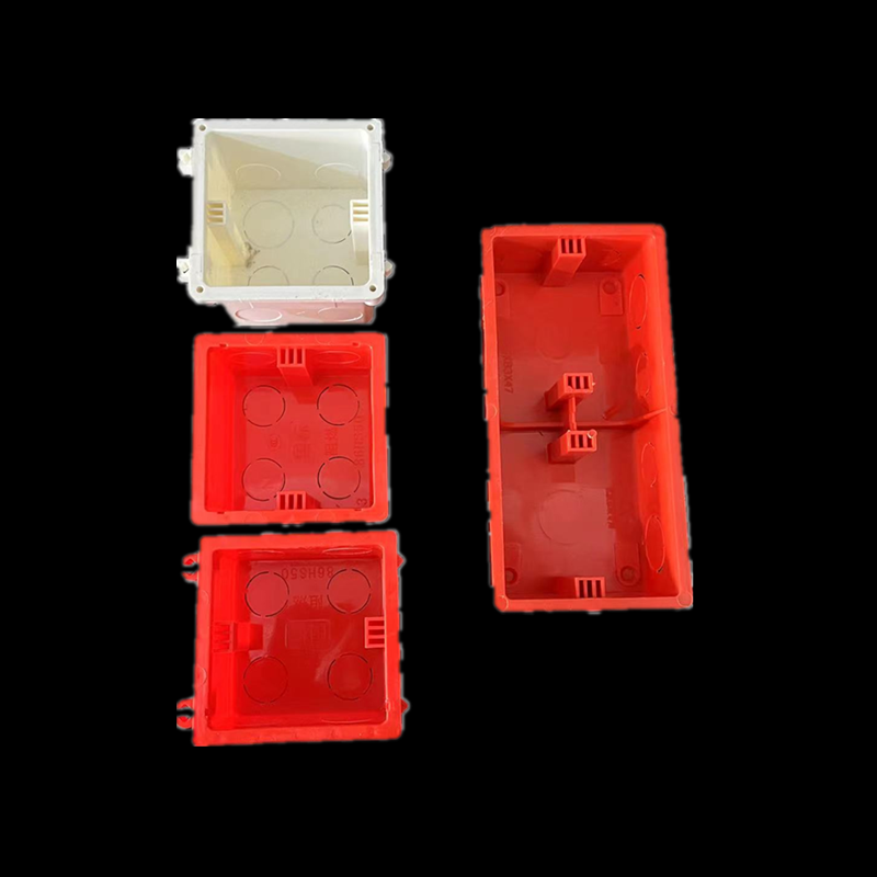 PVC electric switch socket box Self-tapping plastic Junction Box