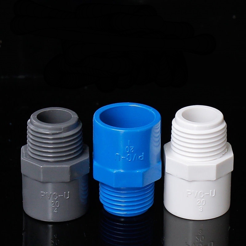 China high quality plastic products upvc pipe fittings  male adapter  for  German standard