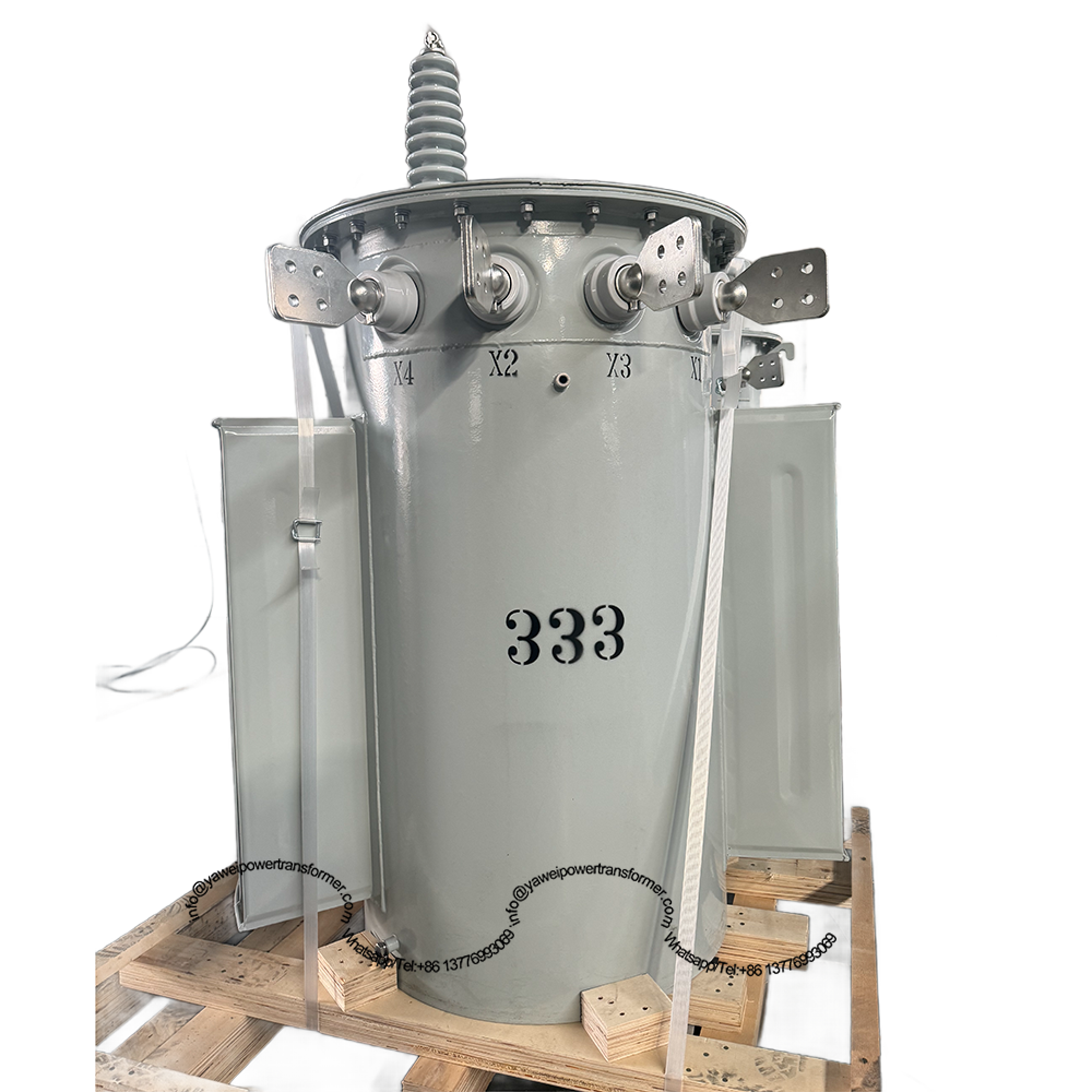 Single Phase Pole Mounted 15kva 25kva 37.5kva 13.8kv 120/240v Transformer 333 kva transformer