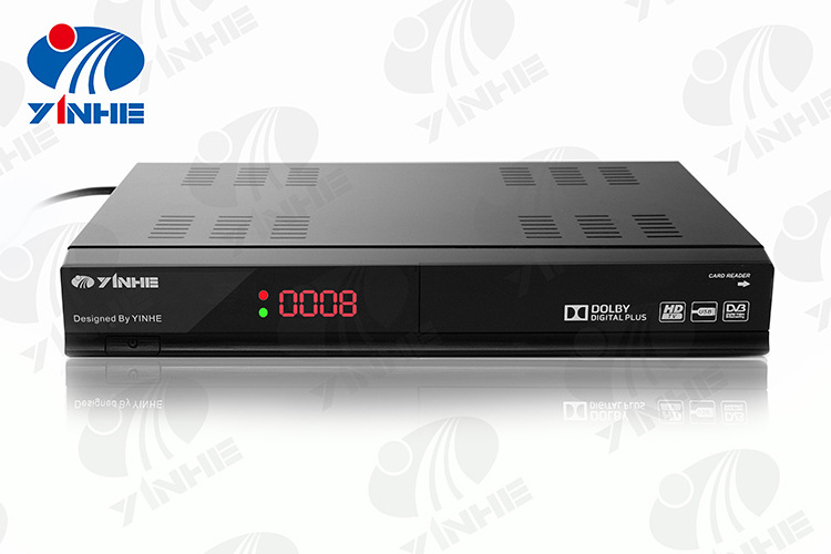 YINHE PRODUCT MSD5043 hd dvb t2 digital twin tuner receivers