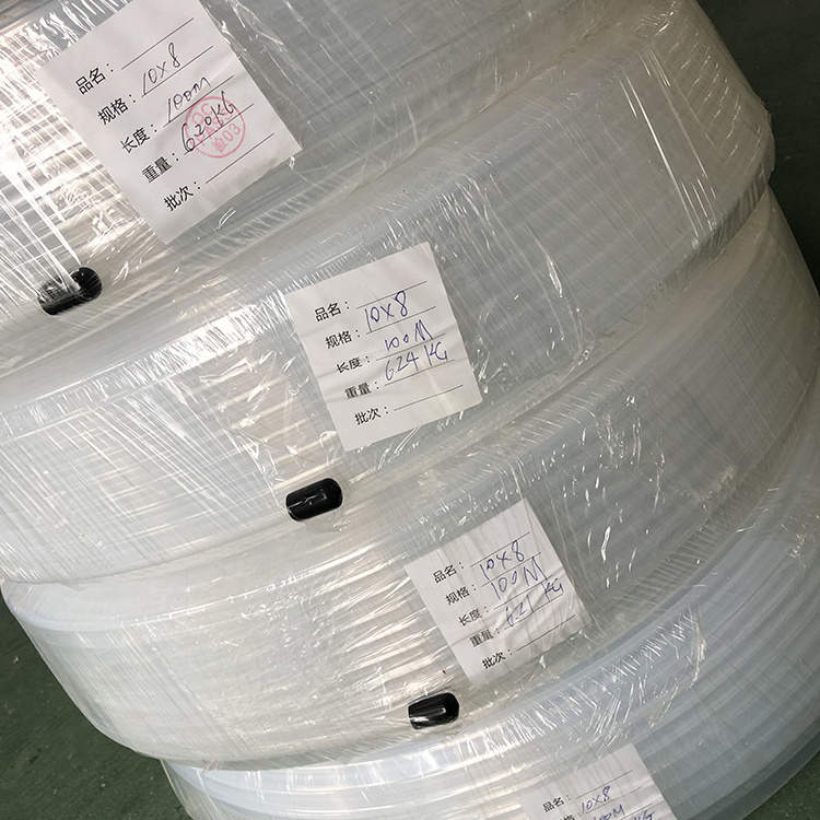 100%  pure virgin Daikin PFA PTFE fluorine plastic  flexible hose pipe tube for Chemical and pharmacy industry