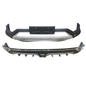 Running Board Carbon Fiber Lip Spoiler Front Bumper Chrome Stripe Lower Fit For Mitsubishi Eclipse Cross