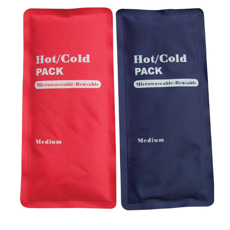 Best Selling Customized Reusable Medical Gel Hot And Cold Compress Pack For Pain Relief