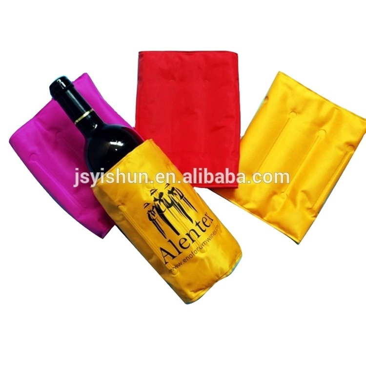 Best Selling Products Custom Reusable Neoprene Sleeve Gel Wine Cooler for Bottle