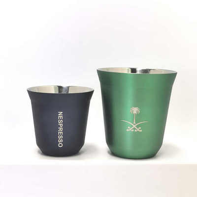 80 ml 2.7oz 160 ml 5.5 oz Double Wall Insulated Thermal Coffee Mug Stainless Steel Classic Espresso Cups