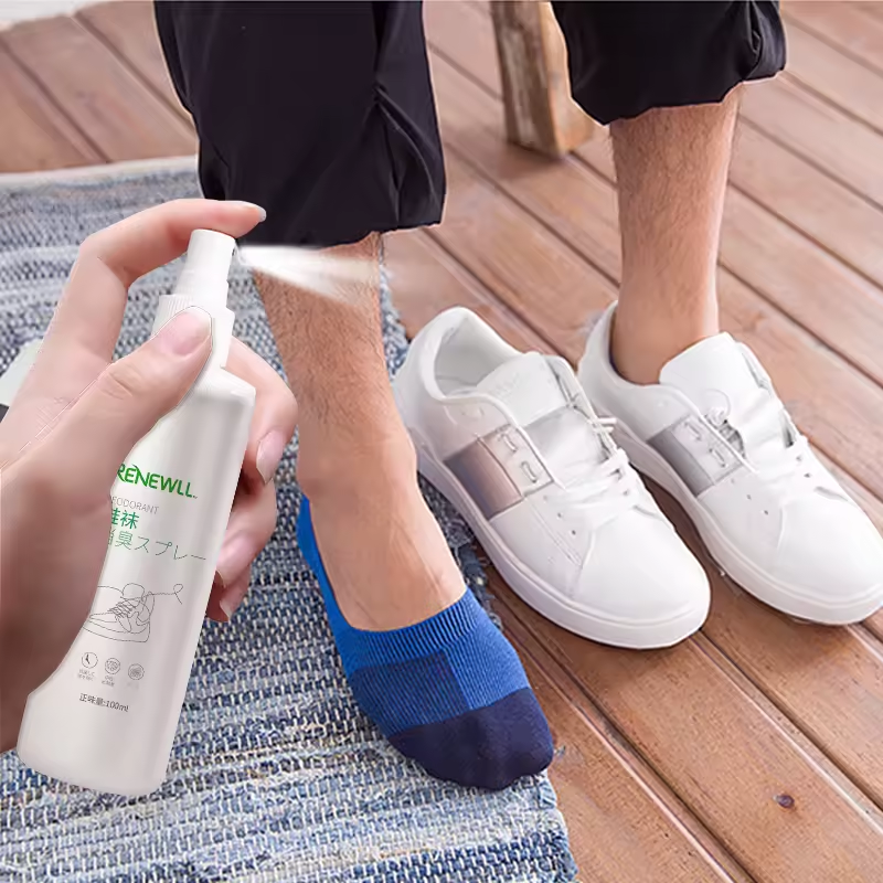 High Quality Shoe Oodor Eliminator Liquid Unscented Car Air Freshener 100ml Shoe Odor Remover Spray