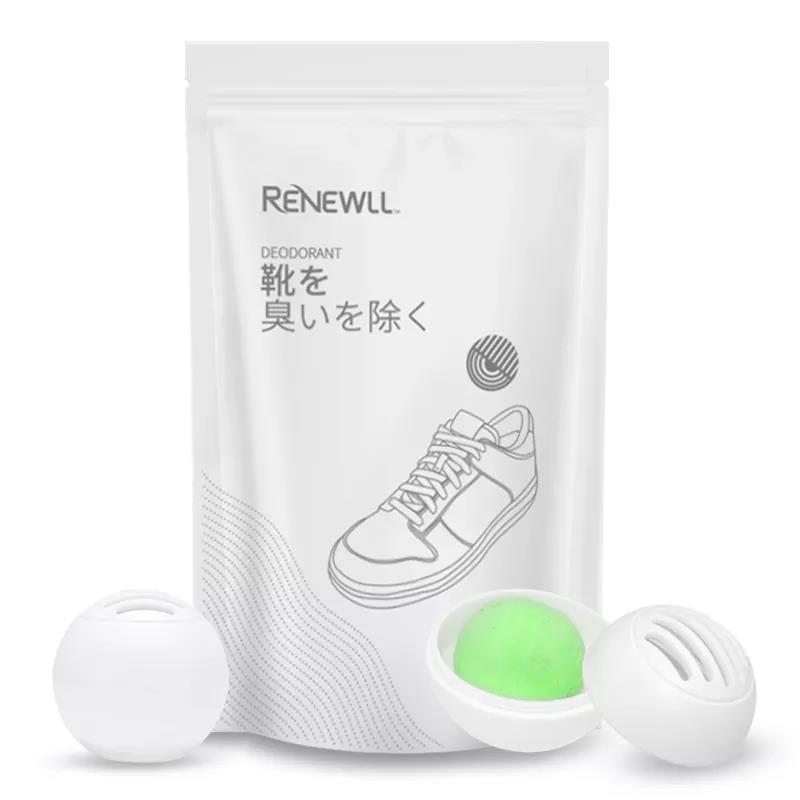 Best Selling Sneaker Deodorizer balls 10 Capsules Aromatic odor Eliminator fighting freshener balls For Shoes