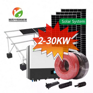 2Kw 3Kw 5Kw 6Kw 8Kw Solar System Portable Solar Rechargeable Battery Solar Generator Solar Kit With Solar Module