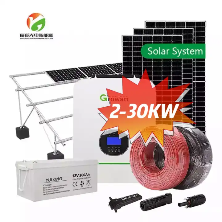 Factory Supplying Off Grid Solar System 24V 48V 3Kw 5Kw 10Kw 20Kw With Mppt Off Grid Hybrid Inverter Manufacturer