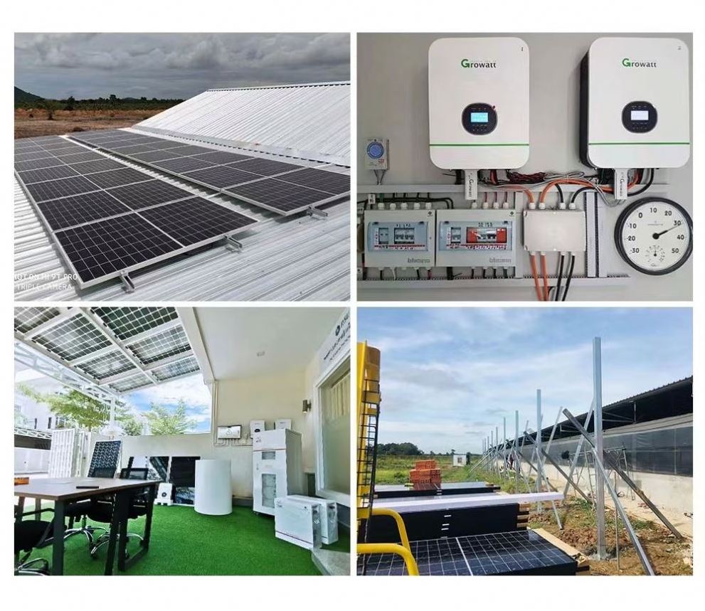 Professional Wind-Solar Battri Hybrid System Solar Kit 5Kw 10Kw 12Kw 15Kw 18Kw 20Kw 25Kw 30Kw Rm