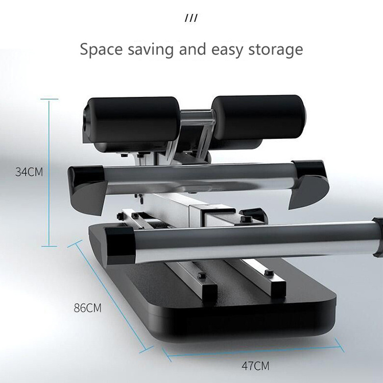 Abdominal Folding Reduce The Belly Fitness Exercise Equipment Sports Folding Sit-Up Bench For Men Women