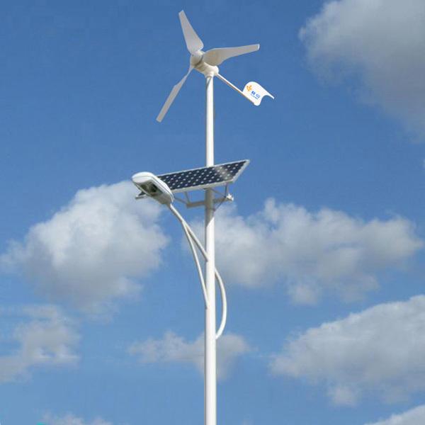 Wind solar hybrid for street light wind turbine and solar panel hybrid system 1500w 3kw