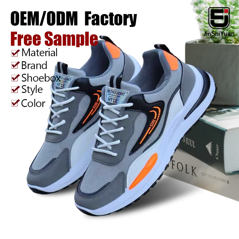 JSYWD-310 2023 Men shoes sneakers loafer custom New design mens running sneakers breathable fitness walking style shoes for men