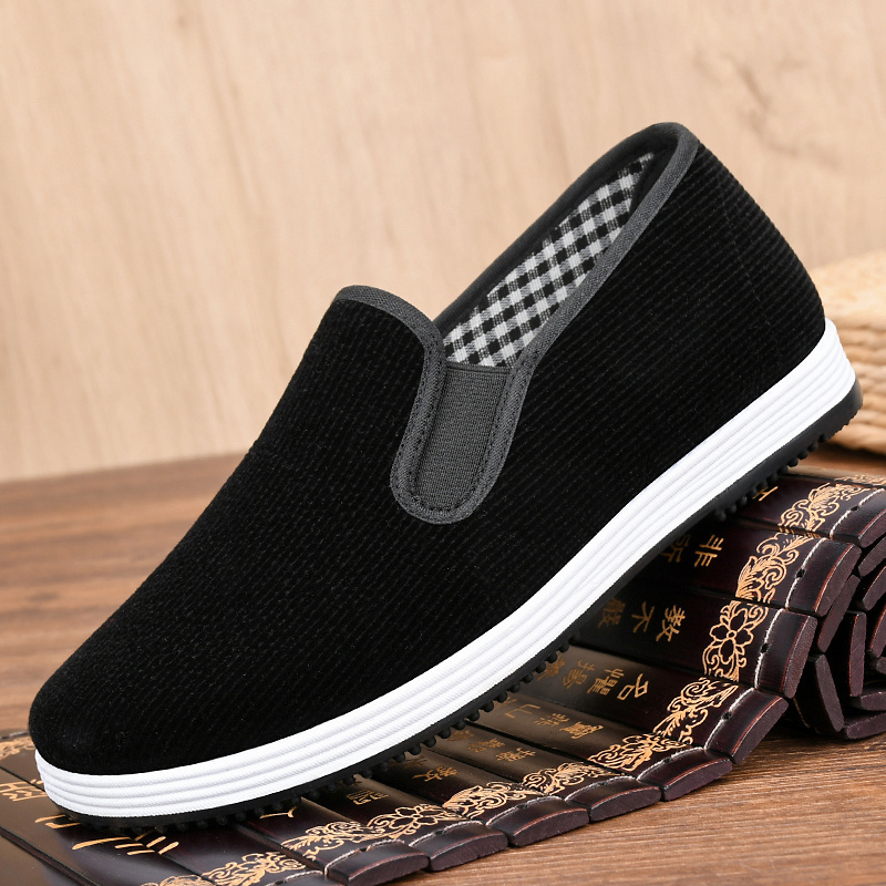 B-A276 Men's shoes a new generation of lazy shoes, fashionable and casual, one foot water washed canvas shoes