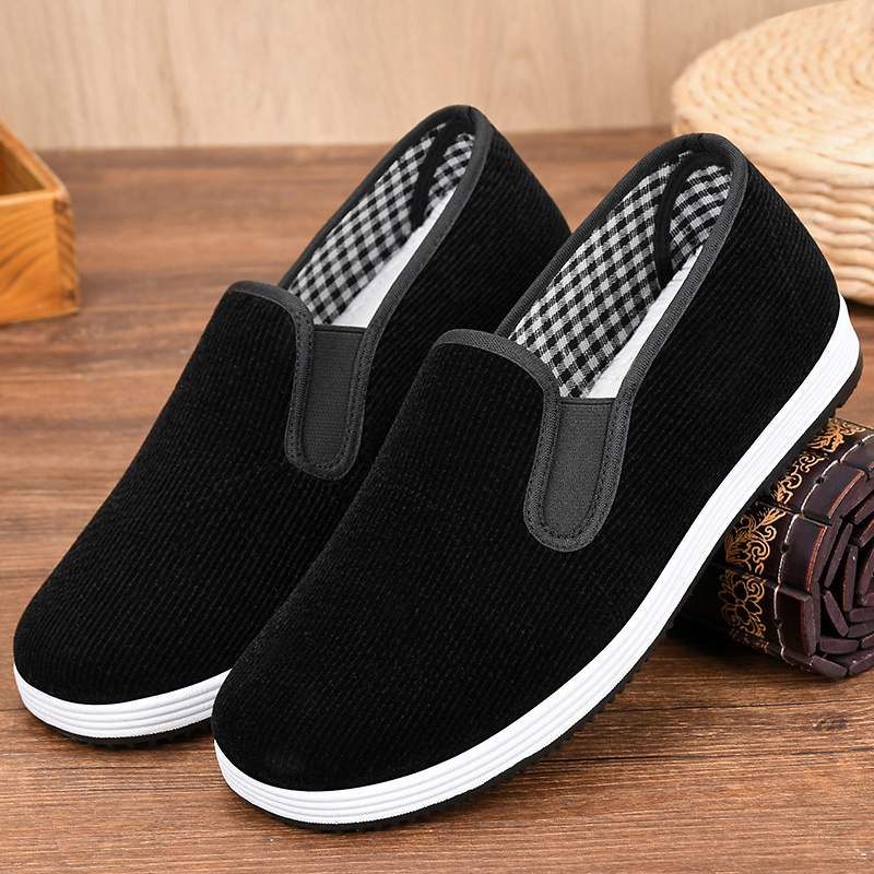 B-A276 Men's shoes a new generation of lazy shoes, fashionable and casual, one foot water washed canvas shoes