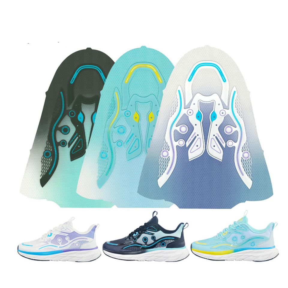 Breathable Semi finished Sports shoes vamp shoe upper 3D material shoes upper sneakers uppers