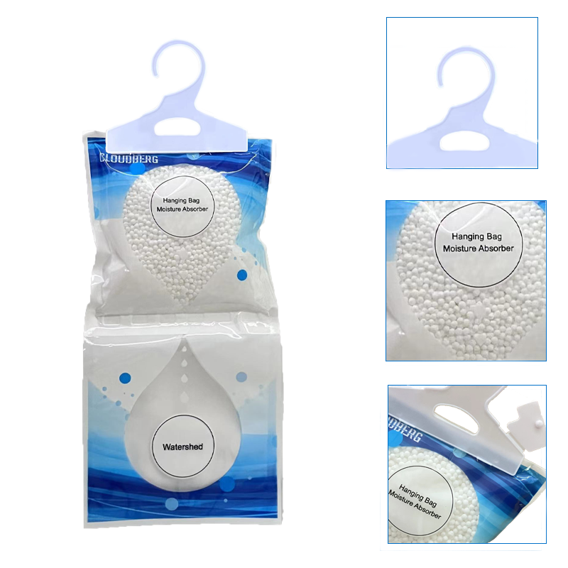 Household Chemical Closet Hanging Dehumidifier bag Closet Hanging Moisture Absorber Dehumidifier Bag