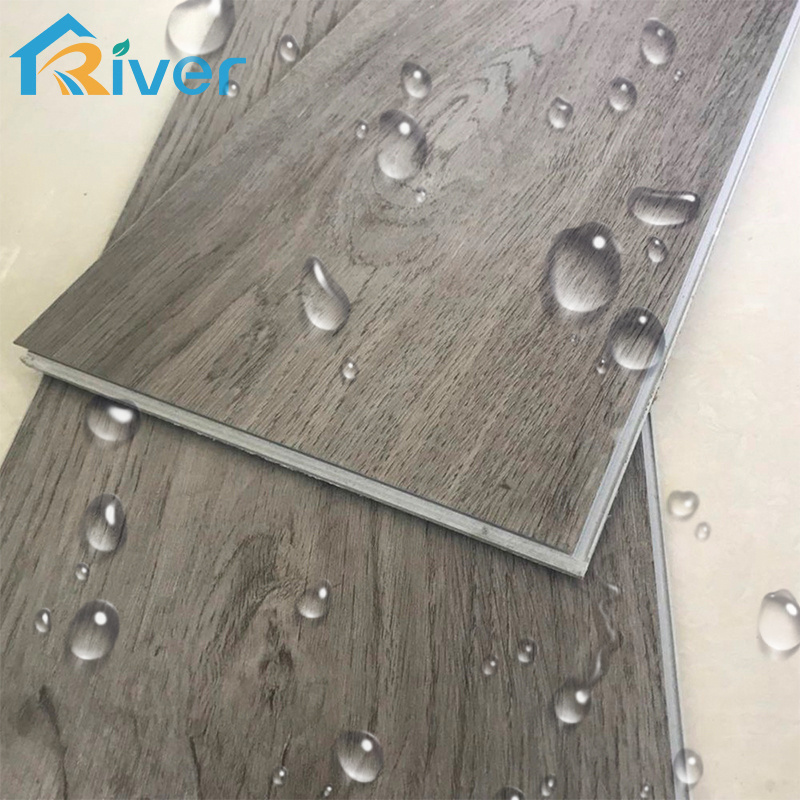 waterproof lvt hybrid bathroom tiles walls and floors wooden VINYL FLOOR TILE spc lvp flooring plank