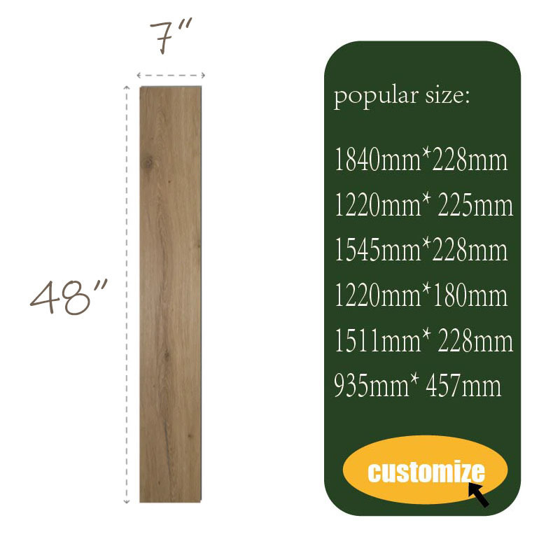 Waterproof PVC Vinyl Piso SPC 4mm SPC Click Floor Plastic Floor Tiles 5mm SPC Flooring