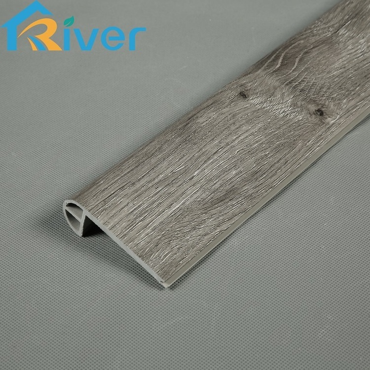 2024 OEM Factory Wholesale Wood Look Plastic PVC Stair Nose Flooring Skirting Board SPC Plastic Vinyl Flooring