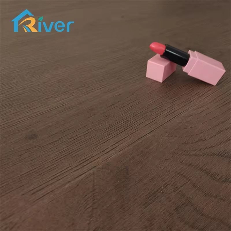 Luxury click lock installing glue down vinyl sheet wood plank spc flooring