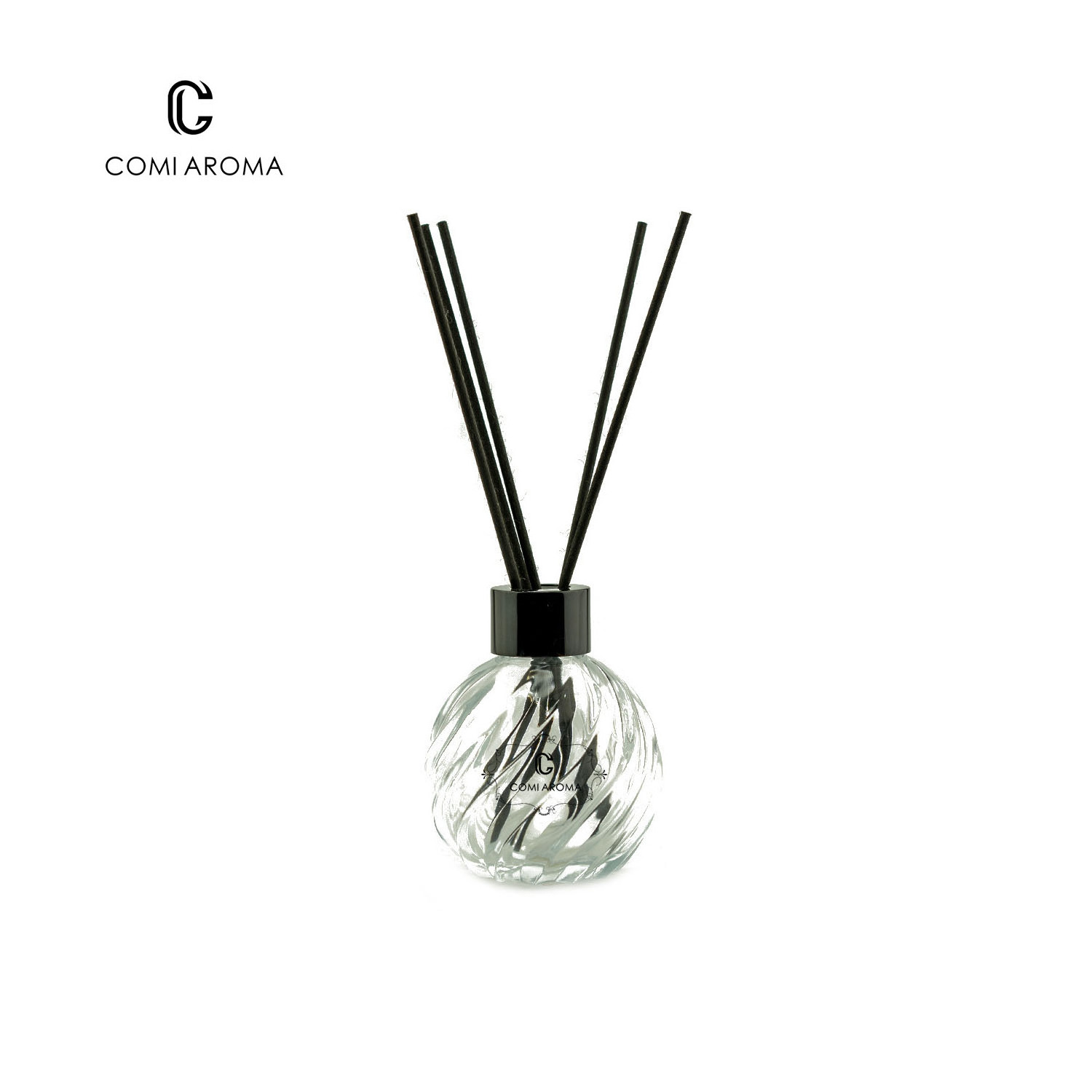 Wholesale 100ML Pineapple shape Glass Diffuser Bottle Glass Aroma Bottle For Home Fragrance