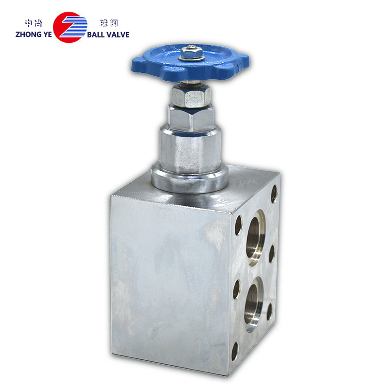 In stock  High performance JZFS-J25LTM straight female  hydraulic shut-off valve for gas pipeline