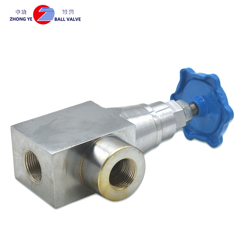 High performance JZFS-J25LTM straight female  hydraulic shut-off valve for gas pipeline